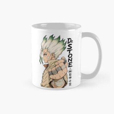Dr. Stone Senku Profile Sketch Mug