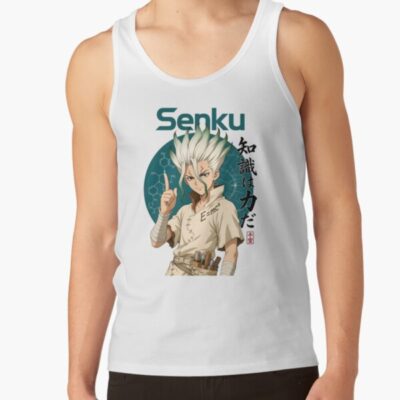 Cool Dr. Stone Ishigami Senku Tank Top
