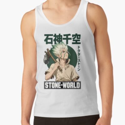 Stone Age Primitive Axe Scientist Senku Tank Top