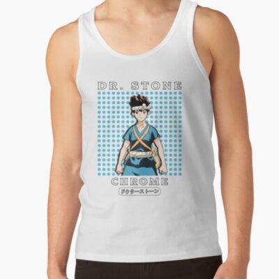 Chrome In Much Circle Active Tank Top