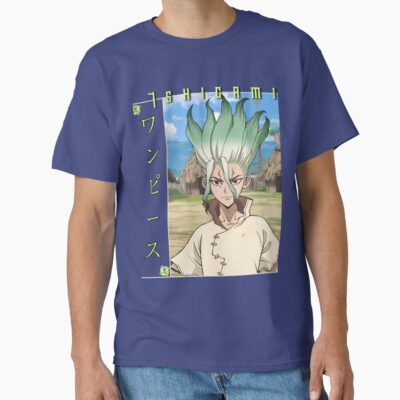 Dr. Stone Senku Path To The Future Cloud Silhouette T-shirt