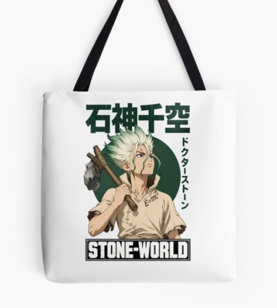 Dr. Stone Chrome Primitive Invention Tote Bag