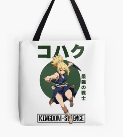 Dr. Stone Kohaku Warrior Spirit Tote Bag