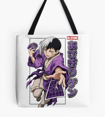 Dr. Stone Asagiri Gen Purple Kimono Tote Bag