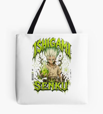 Dr. Stone Ishigami Senku Glowing Science Flask Tote Bag