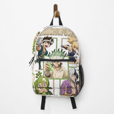 Dr. Stone Kingdom Of Science Collage Backpack