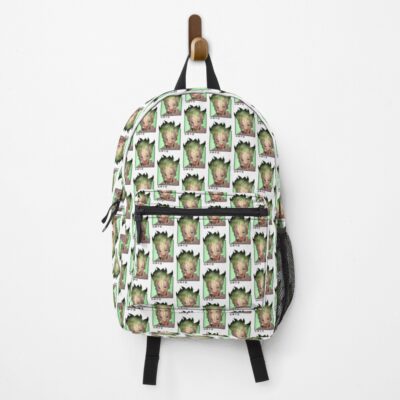 Dr. Stone Senku Doodle Art Backpack