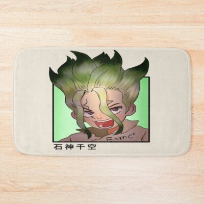 Dr. Stone Ishigami Senku Sketch Style Bath Mat