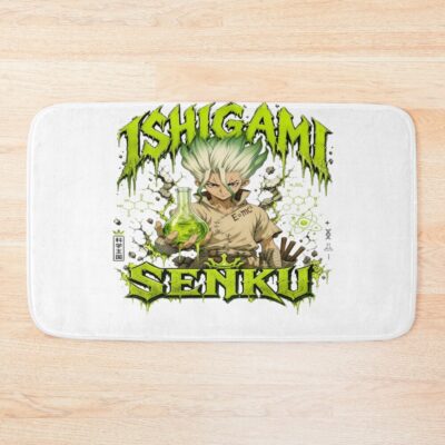 Dr. Stone Ishigami Senku Glowing Science Flask Bath Mat