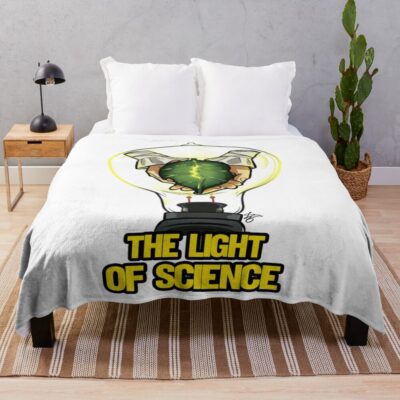 Dr. Stone The Light Of Science Throw Blanket