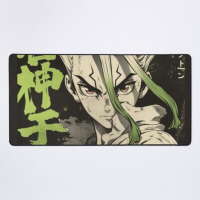Dr. Stone Electric Lime Experiment Mouse Pad