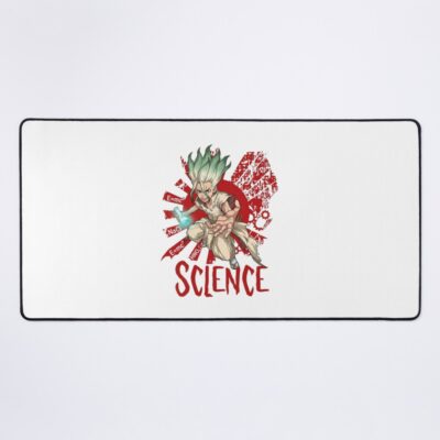 Dr. Stone Kingdom Engineering Blueprint Mouse Pad