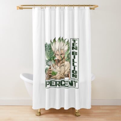 Dr. Stone Ten Billion Percent Shower Curtain