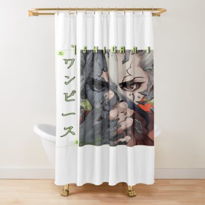 Dr. Stone Future Path Skyline Shower Curtain