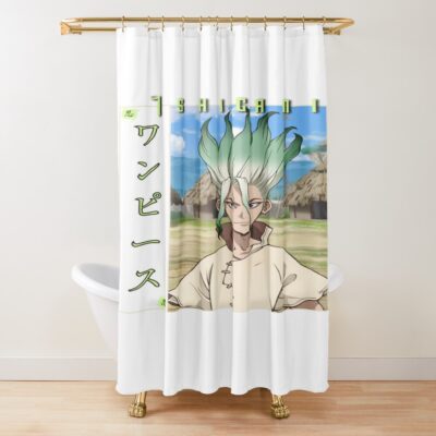 Dr. Stone Journey Beyond Stone World Shower Curtain