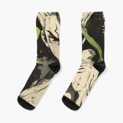 Dr. Stone Electric Lime Experiment Socks