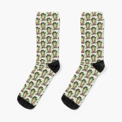 Dr. Stone Senku Sketch Style Socks