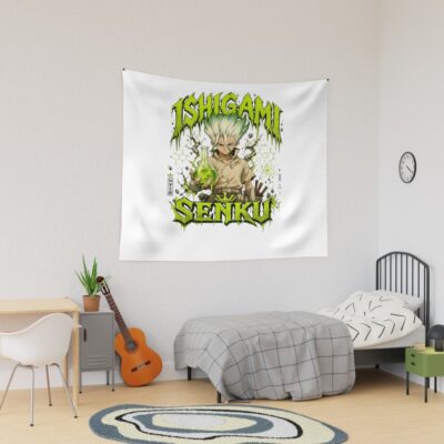 Dr. Stone Ishigami Senku Glowing Science Flask Tapestry