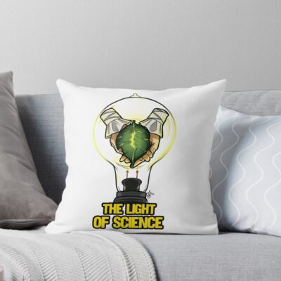 Dr. Stone The Light Of Science Throw Pillow