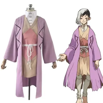 Anime Dr STONE Gen Asagiri Cosplay Costume