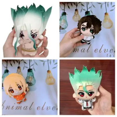 10cm Nanami Ryusui Stuffed Dolls Pendant Dr.Stone Plush